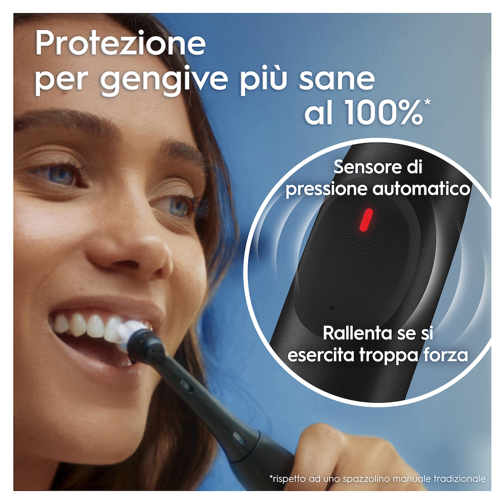 ORAL-B IO2CLEANANDCAREBLACK - Spazzolino Elettrico Oral-B iO 2 Nero