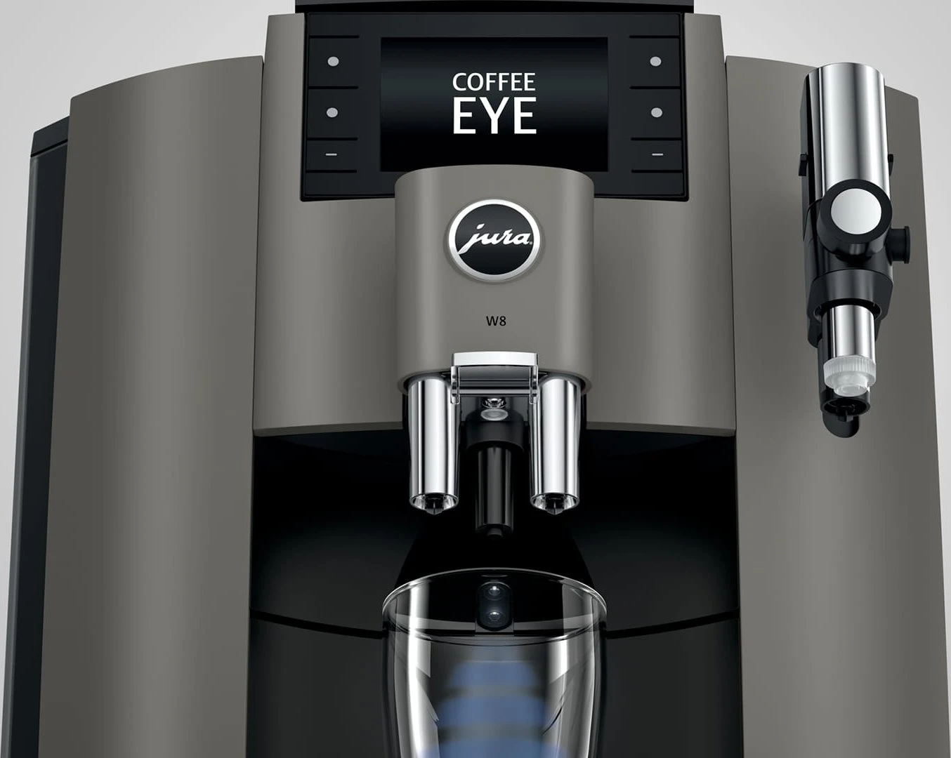 JURA 15550 - W8 Dark Inox macchina da caffè automatica