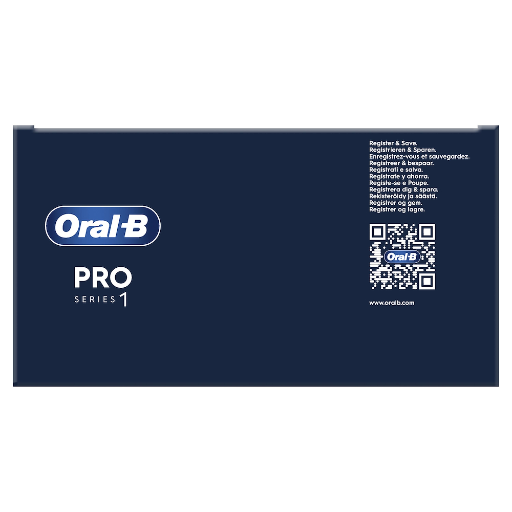 ORAL-B PRO1BLACKTRAVELCASE - Oral-B Pro 1 Spazzolino Elettrico Nero con Custodia da Viaggio ORAL-B PRO1BLACKTRAVELCASE - Oral-B Pro 1 Spazzolino Elettrico Nero con Custodia da Viaggio