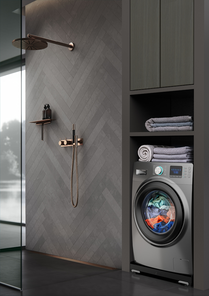 MELICONI 656168 - Bewegliche Move Base mit Antivibrationsbremsen