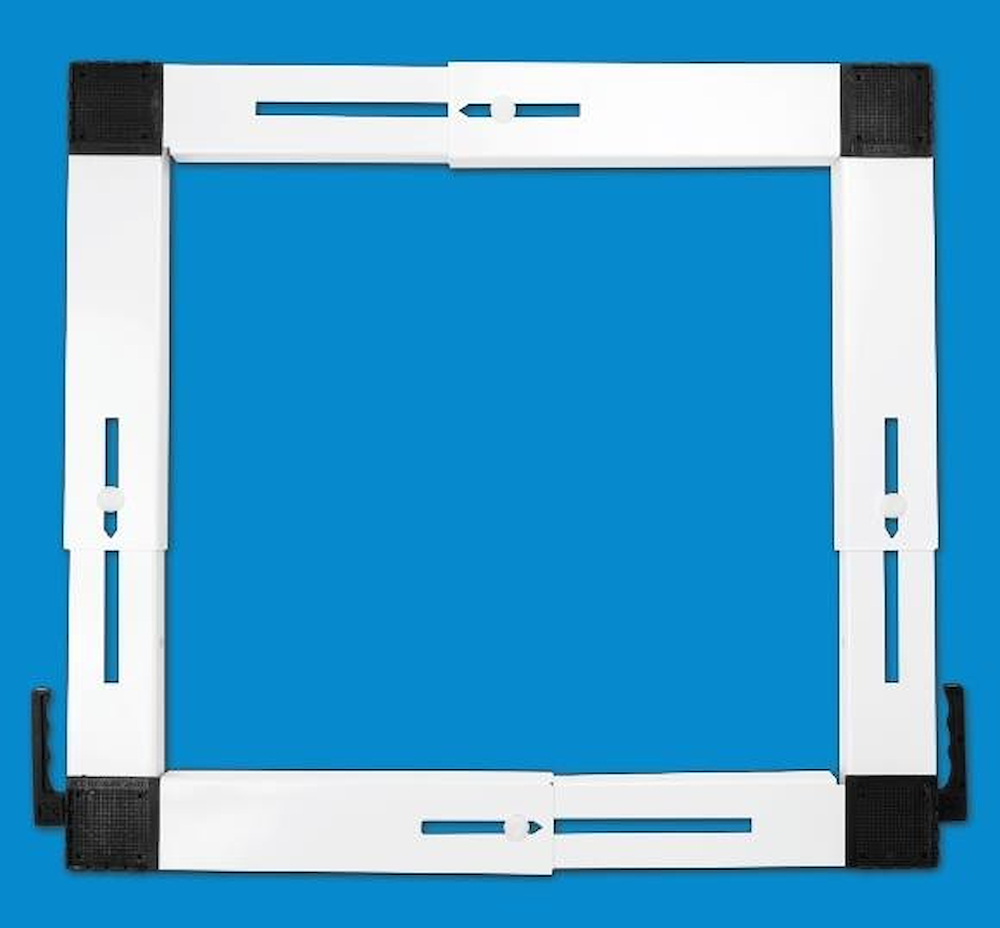 MUNARI LCL066BI - Base in Acciaio Antivibrazione per Lavatrice