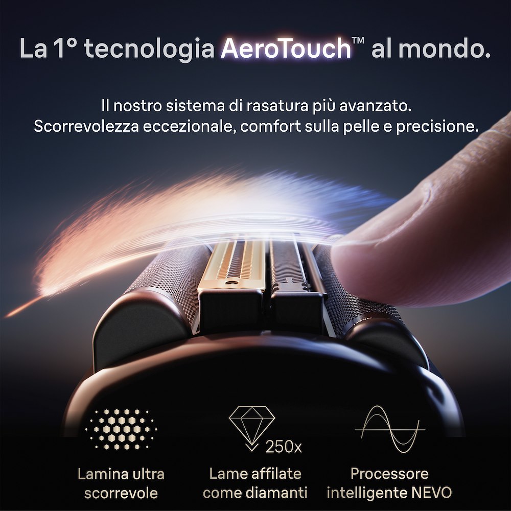 BRAUN NEVO11000C - Rasoio Elettrico Argento