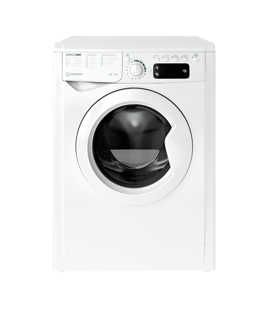INDESIT EWDE861483WITN - Indesit Wasch-Trockner Frontlader 8 kg