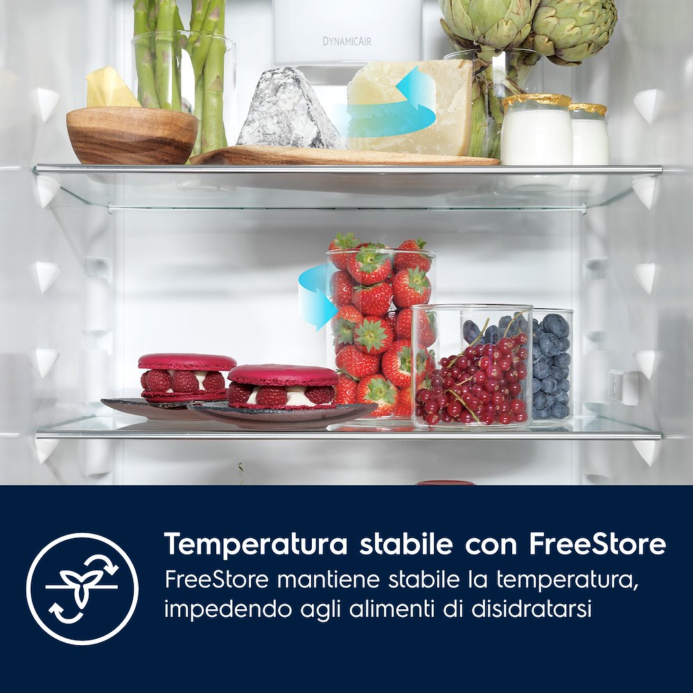 Electrolux ENA7TE75S - Einbau Kühl-Gefrierkombination No Frost