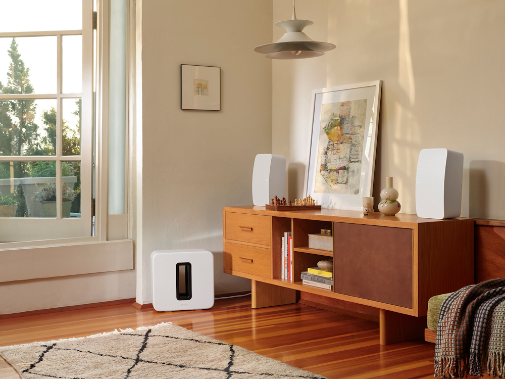 SONOS FIVEWHITE - Sonos Five Lautsprecher in Weiß