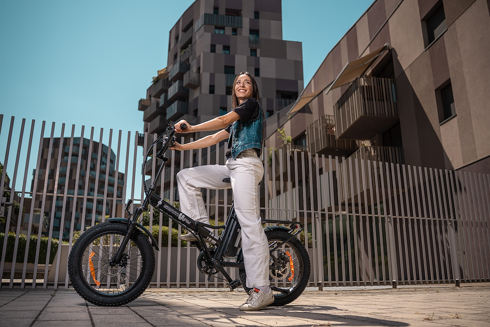 SMARTWAY M5R5SCK - E-Bike Pieghevole Nero