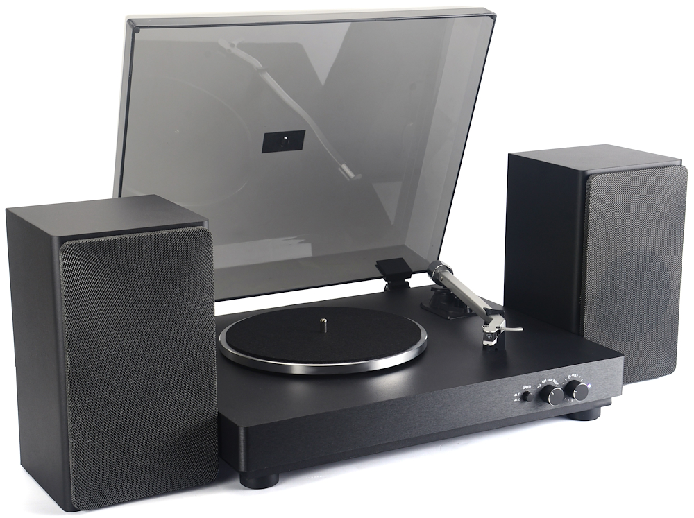 MAJESTIC TT64BK - Giradischi wireless 33/45 giri