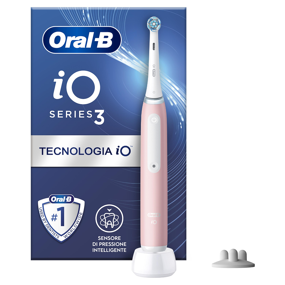 ORAL-B IO3SPINK - Spazzolino elettrico Oral-B iO Series 3 Rosa