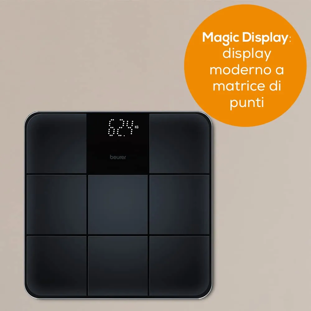 BEURER GS235 - Bilancia digitale in vetro Beurer GS235