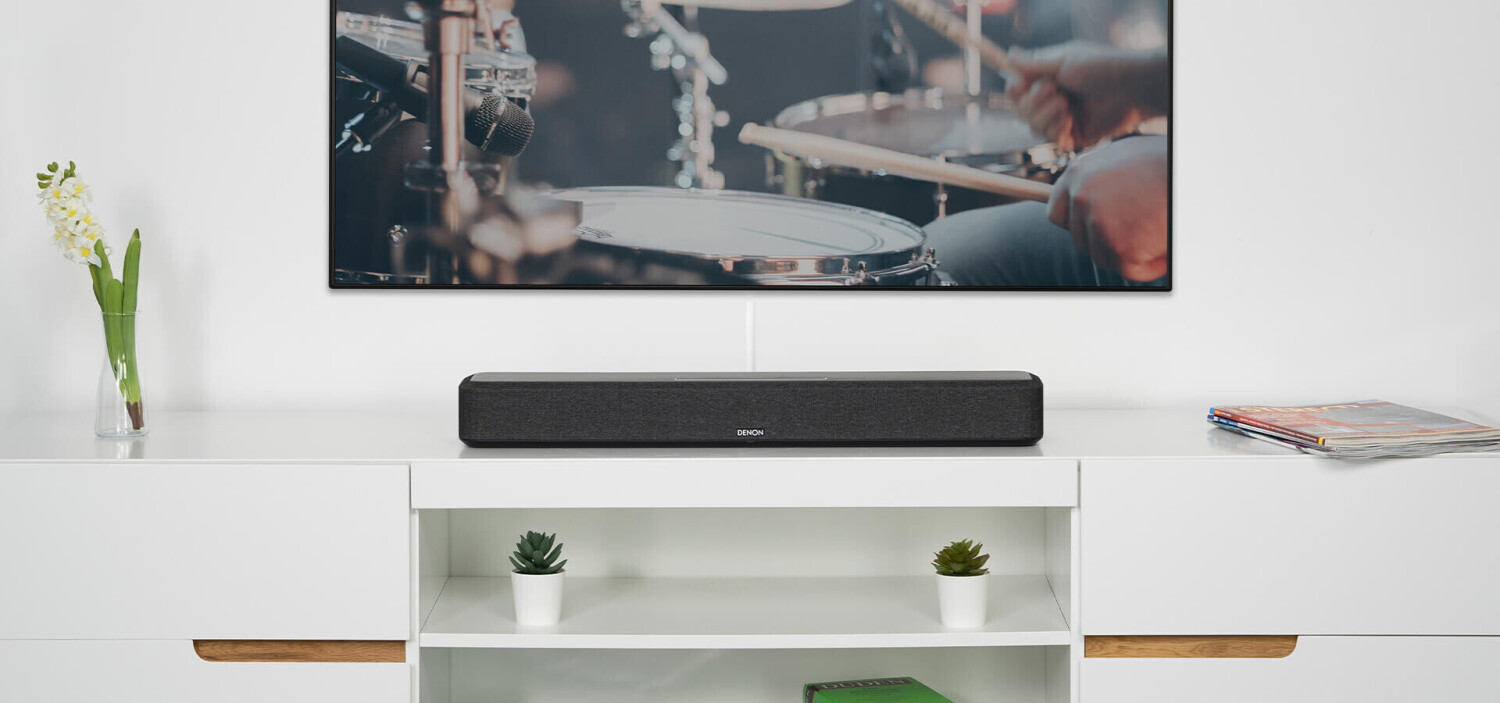 DENON Soundbar Home 550 - Denon Home Sound Bar 550 – Kompakte Soundbar mit Dolby Atmos und HEOS Built-in DENON Soundbar Home 550 - Denon Home Sound Bar 550 – Kompakte Soundbar mit Dolby Atmos und HEOS Built-in