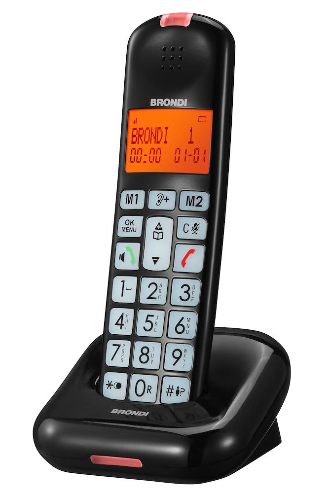 BRONDI BRAVOMOON - Brondi Bravo Moon schnurloses Telefon