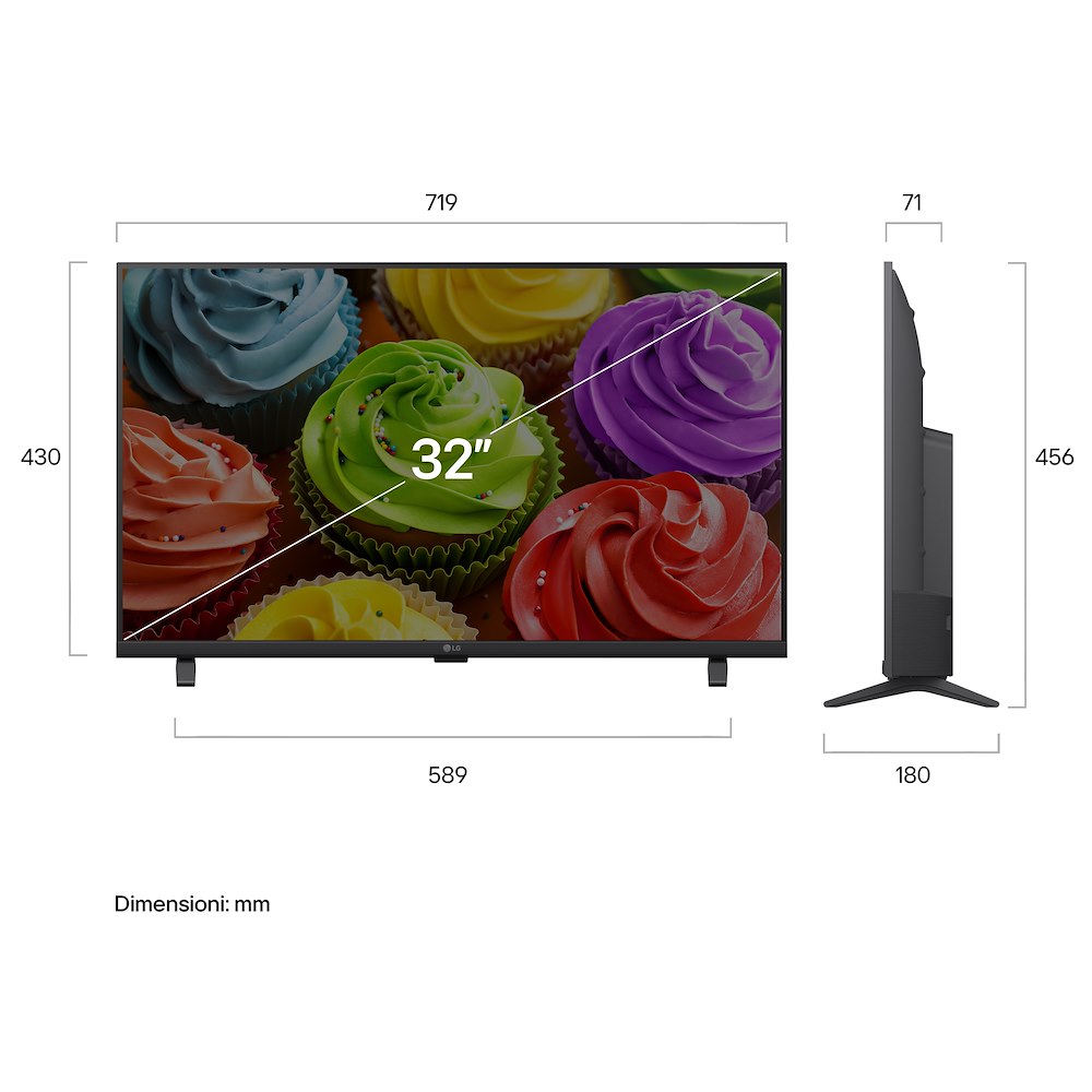 LG 32LB650B6LA - Smart TV 32 pollici webOS