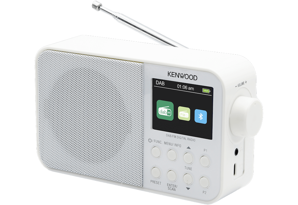 KENWOOD CRM30DABW - CR-M30DAB-W Radio DAB+ portatile