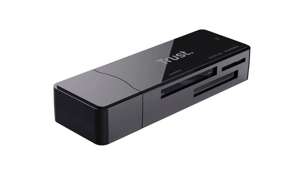 TRUST 21935 - Trust USB3.2 Kartenleser NANGA schwarz