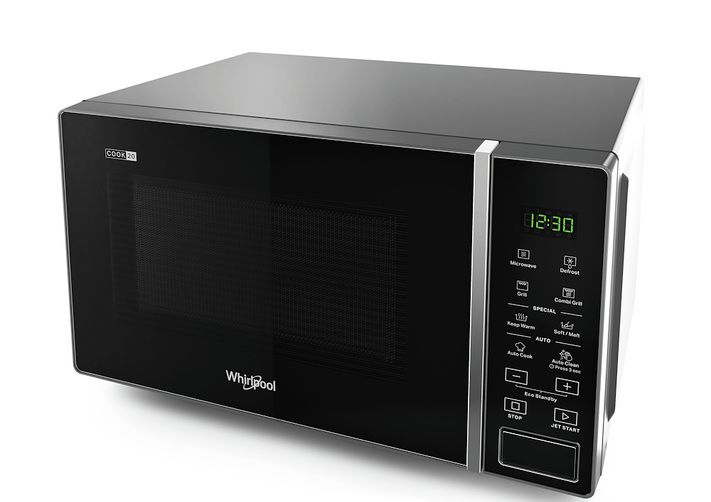 WHIRLPOOL MWP203SB - Mikrowelle mit Grill 20L WHIRLPOOL MWP203SB - Mikrowelle mit Grill 20L