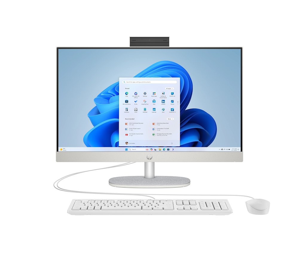 HP D13KJEA - All-in-One PC 23.8" Weiß