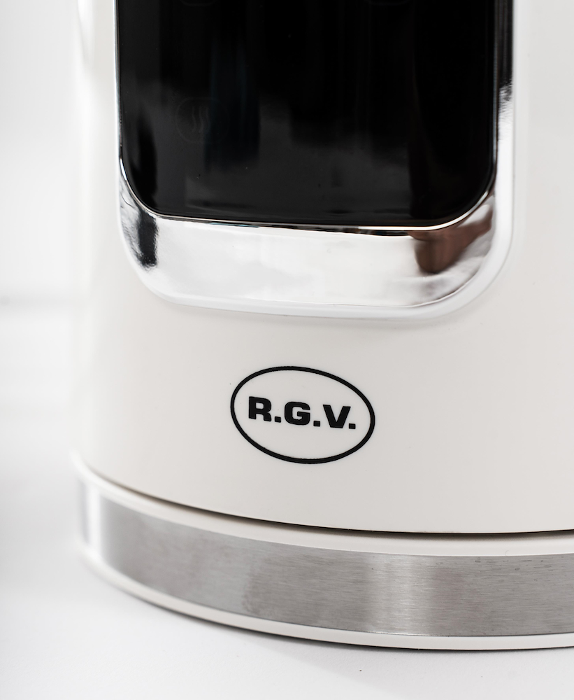 RGV TOUCH - Digitaler Wasserkocher 2200W Weiß