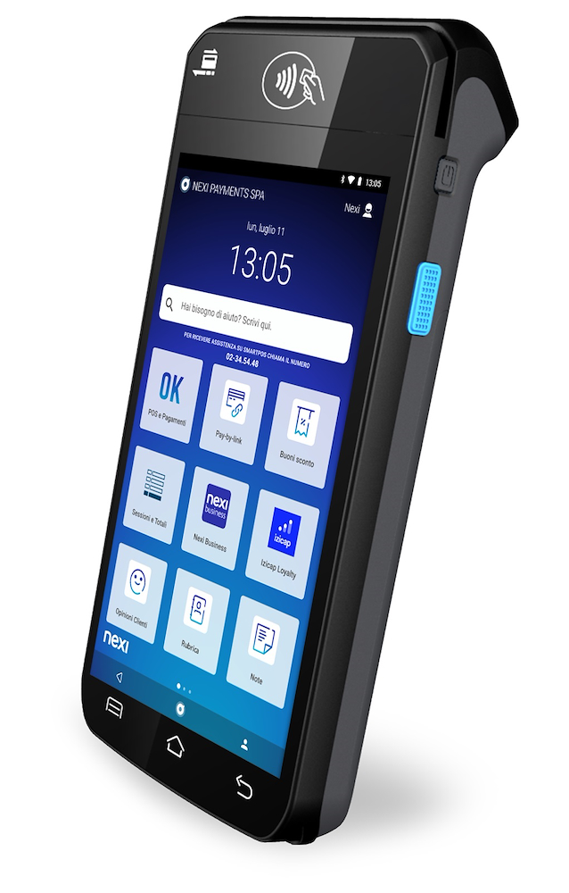 NEXI SMARTPOSMINI - SMARTPOSMINI 0647276 LETTORE DI CARTE POS BT mitTACTLESS WIFI/4G N700