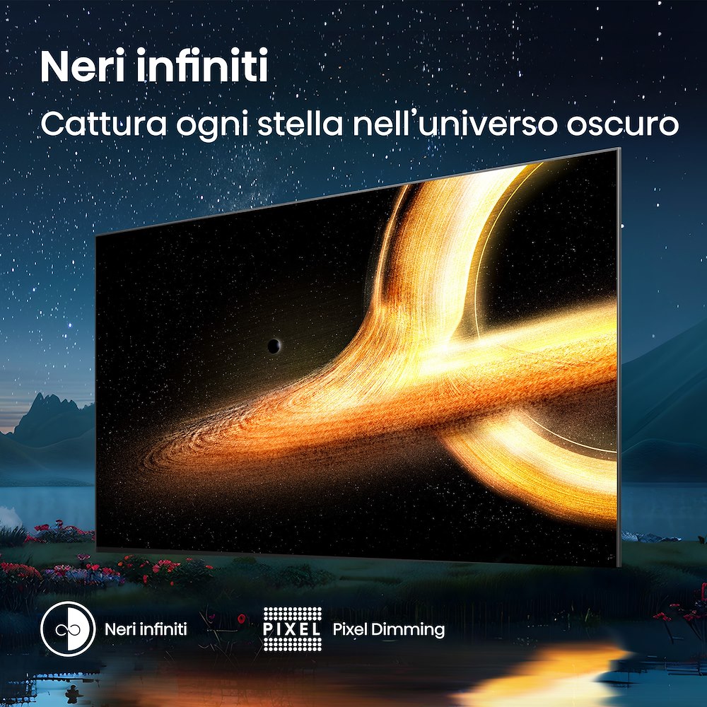 HISENSE 55A86Q - Smart TV OLED 55" 4K