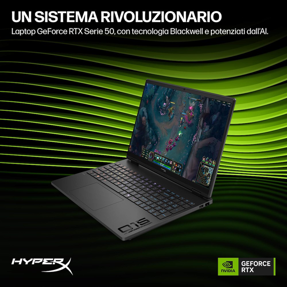 HP D8SS2EA - Notebook Gaming 15.3" RTX 5060
