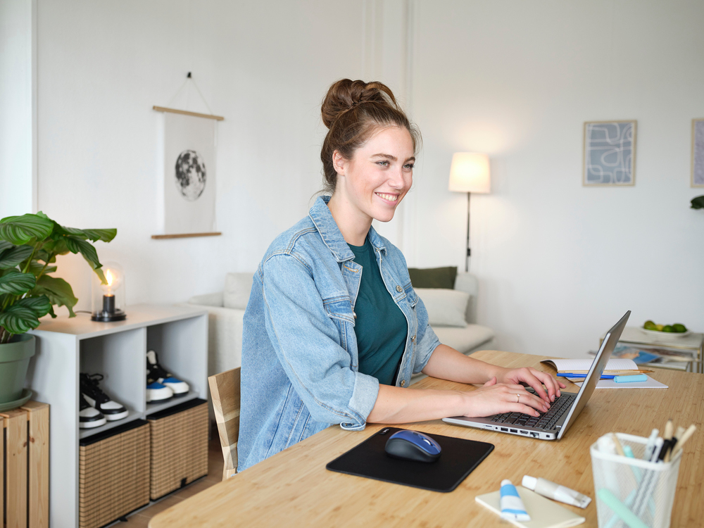 TRUST 24743 - Tappetino per mouse ecologico nero