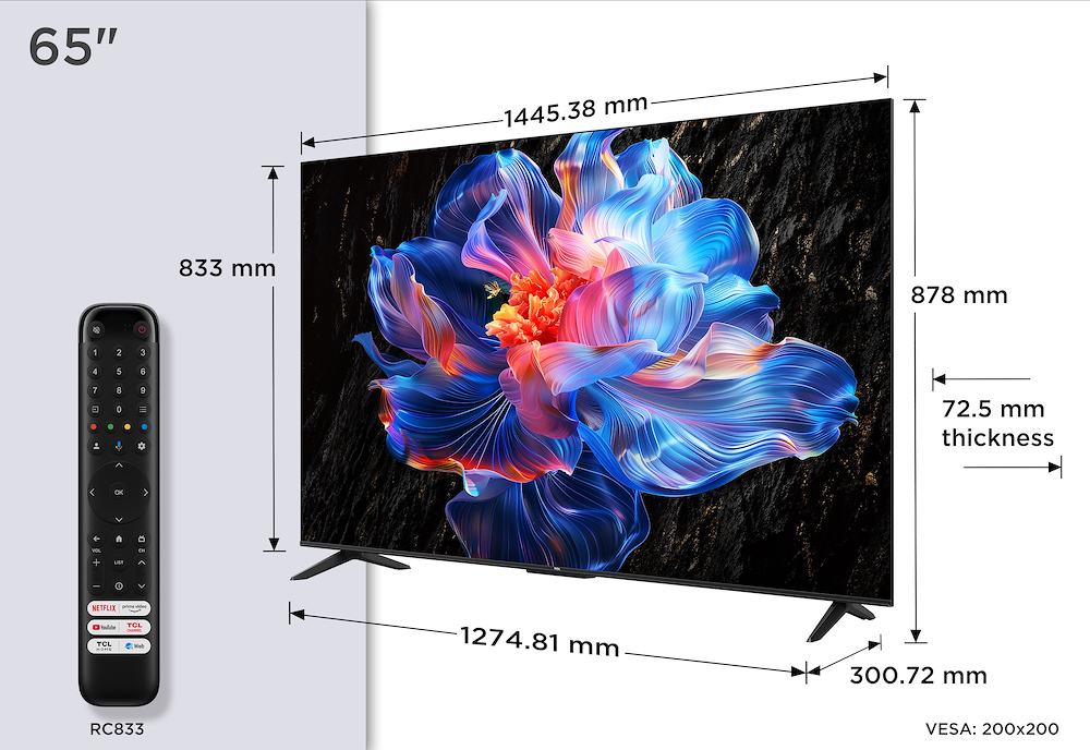 TCL 65P69K - P69K 4K UHD Smart TV 65 Zoll