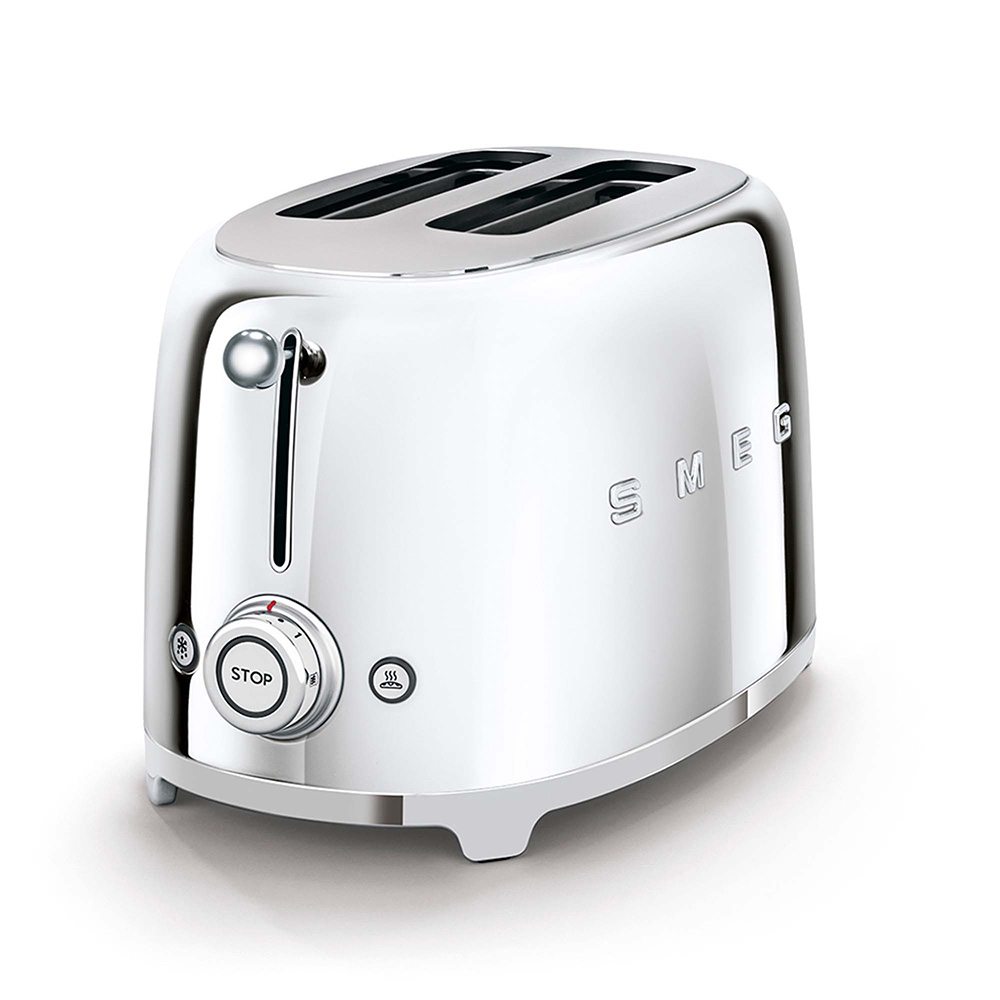 SMEG TSF01SSEU - Tostapane 50's Style cromato
