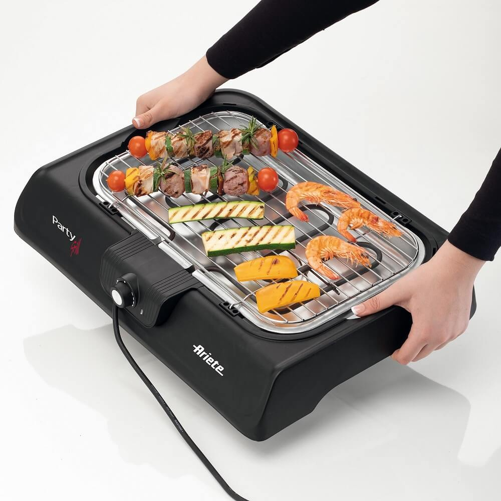 ARIETE 723 - Ariete 723 Elektrogrill Party Grill Schwarz