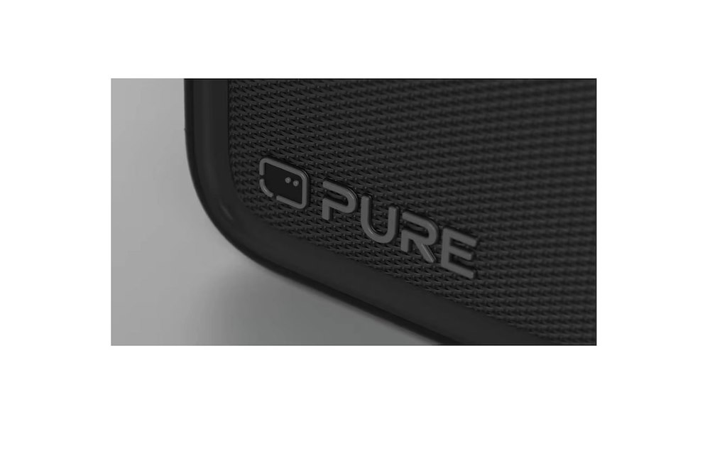 PURE 255784 - Tragbares Radio Bloom Schwarz
