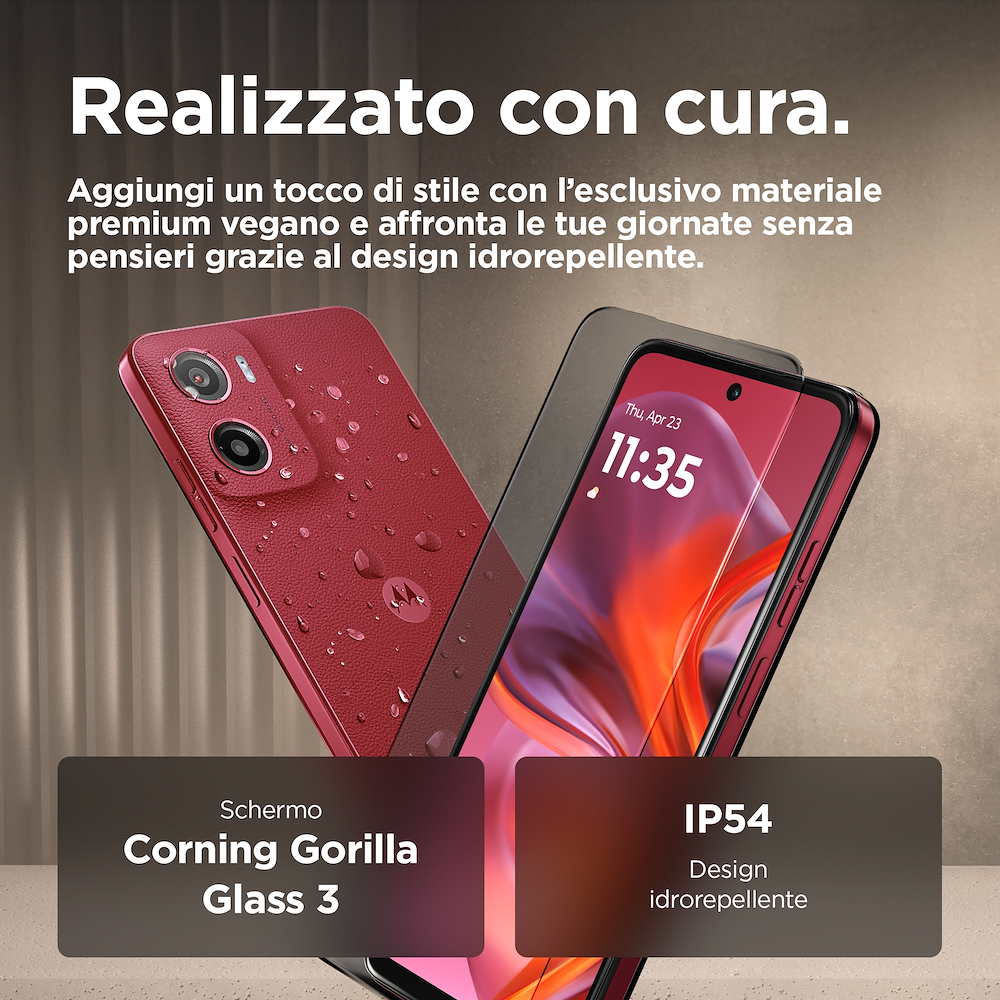 MOTOROLA MOTOG054256GBPLUMRED - Moto G05 Smartphone, 6,67" Display MOTOROLA MOTOG054256GBPLUMRED - Moto G05 Smartphone, 6,67" Display