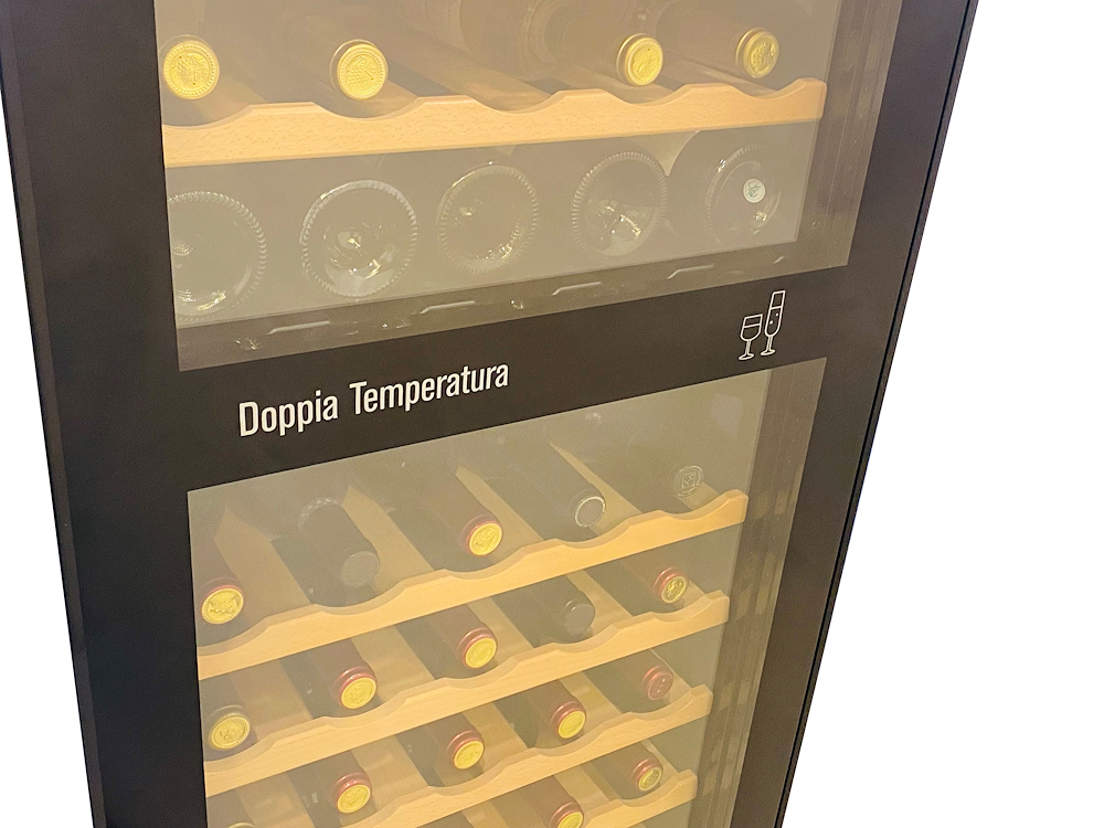 ZOPPAS HZWC54L8D - Frigo Cantina 54 Bottiglie Doppia Zona ZOPPAS HZWC54L8D - Frigo Cantina 54 Bottiglie Doppia Zona