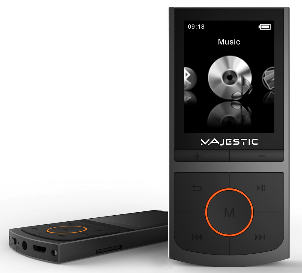 MAJESTIC BT8057RBKRD - Media Player Bluetooth Majestic 8GB