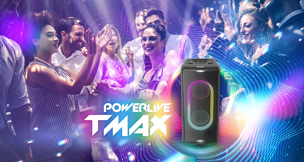 PANASONIC SCTMAX45EK - Party Lautsprecher mit Bluetooth und Lichteffekten