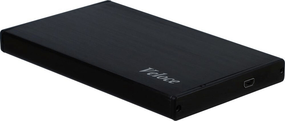 VARI 88884056 - Inter-Tech GD25612 2,5" Festplattengehäuse, USB 3.0/SATA III, Schwarz