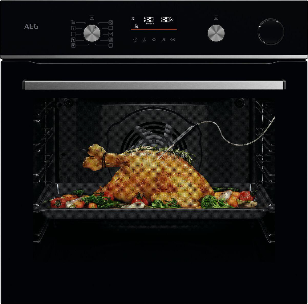 AEG GR6PB53FSB - Forno SteamCrisp 7000 con Pirolisi