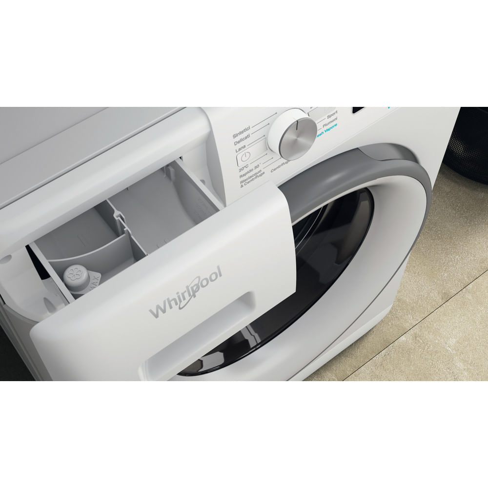 WHIRLPOOL FFB846SVIT - Frontlader Waschmaschine 8Kg mit Inverter Dampffunktion WHIRLPOOL FFB846SVIT - Frontlader Waschmaschine 8Kg mit Inverter Dampffunktion