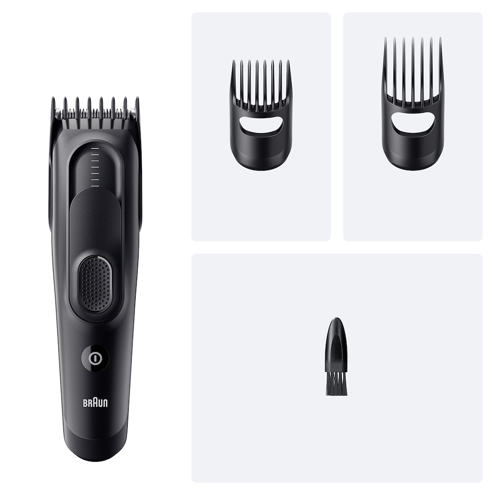 BRAUN HC5530 - Braun Haarschneider Serie 5 mit 3 Styling-Werkzeugen