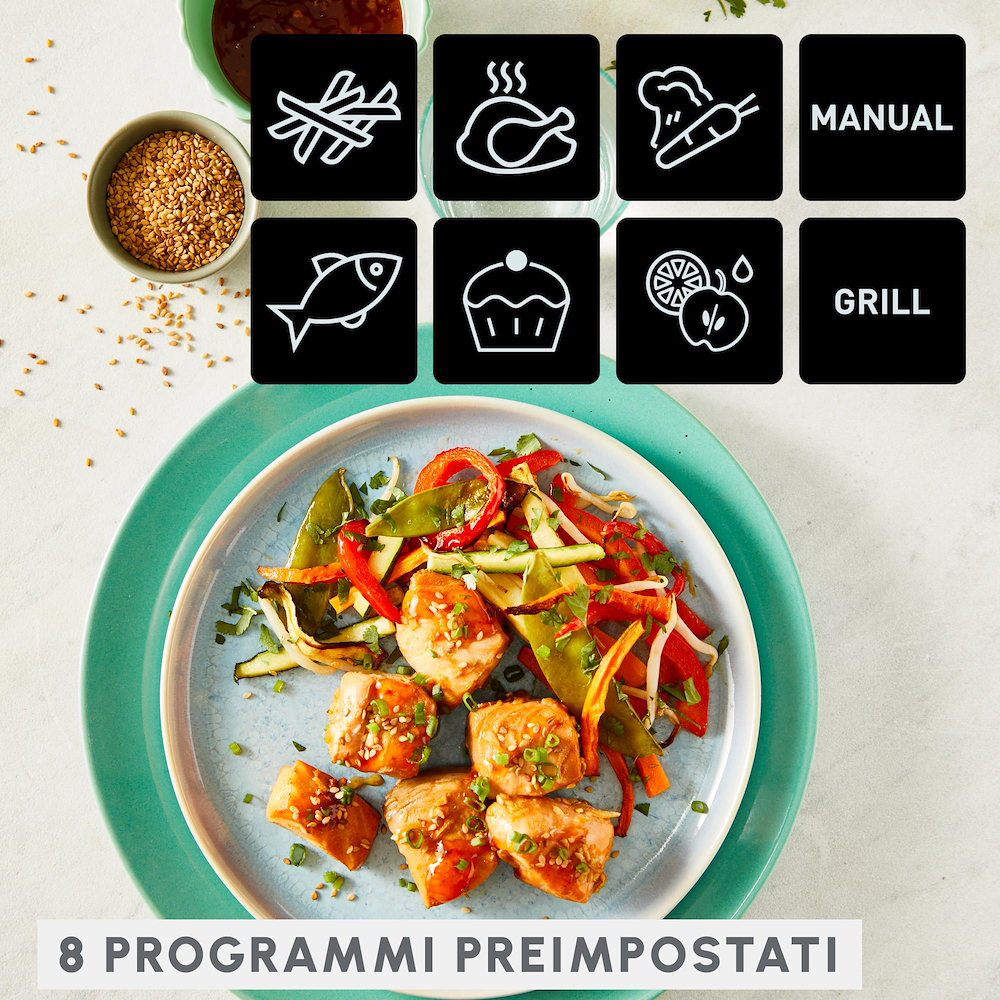 MOULINEX EZ905D - Doppelte 8.3L Heißluftfritteuse