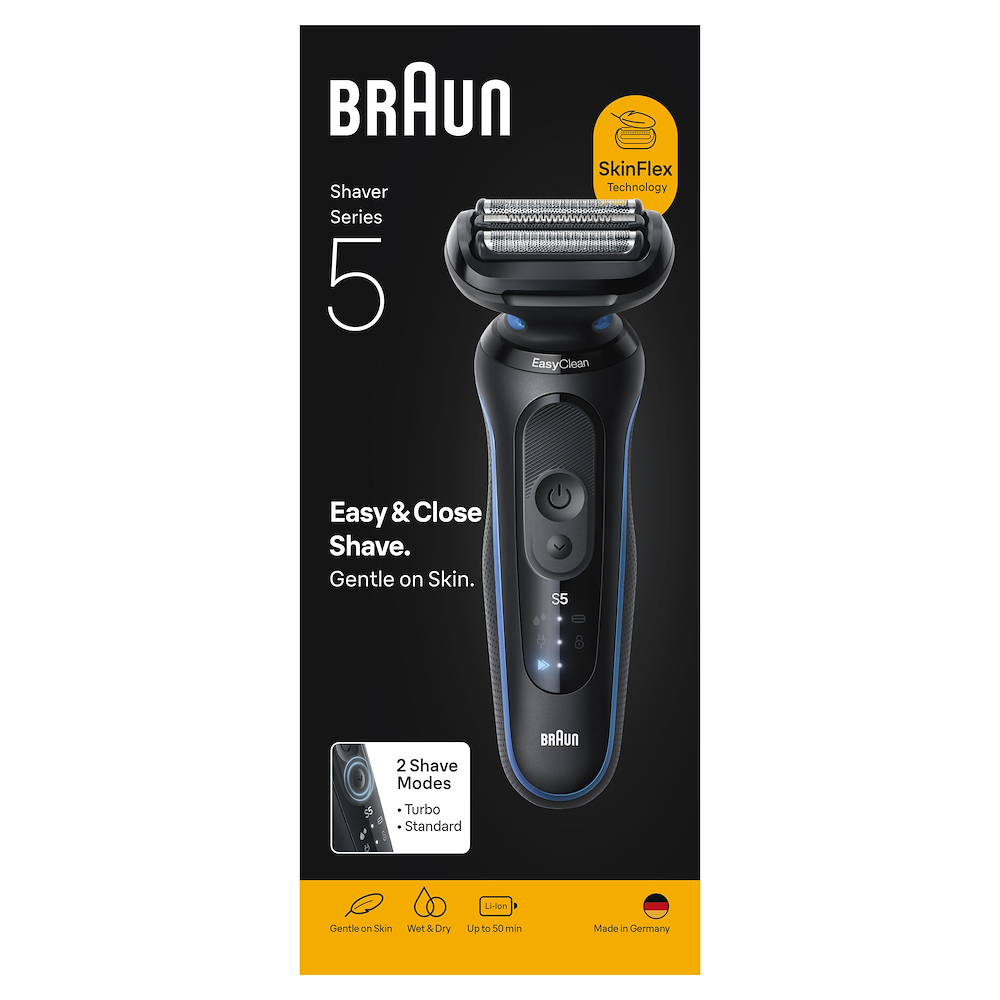 BRAUN 52B1000S - Elektrorasierer Blau