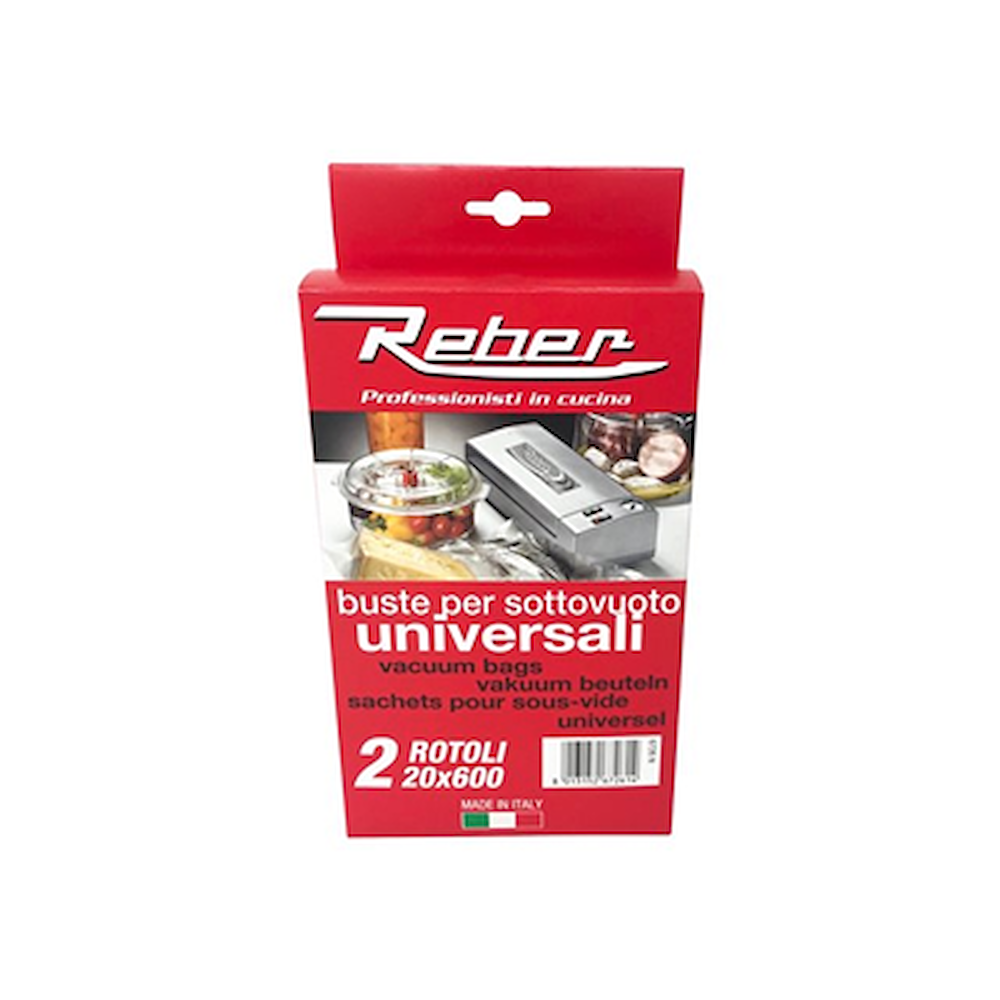 REBER 6726N - Reber 2x6m Vakuumbeutel 20cm
