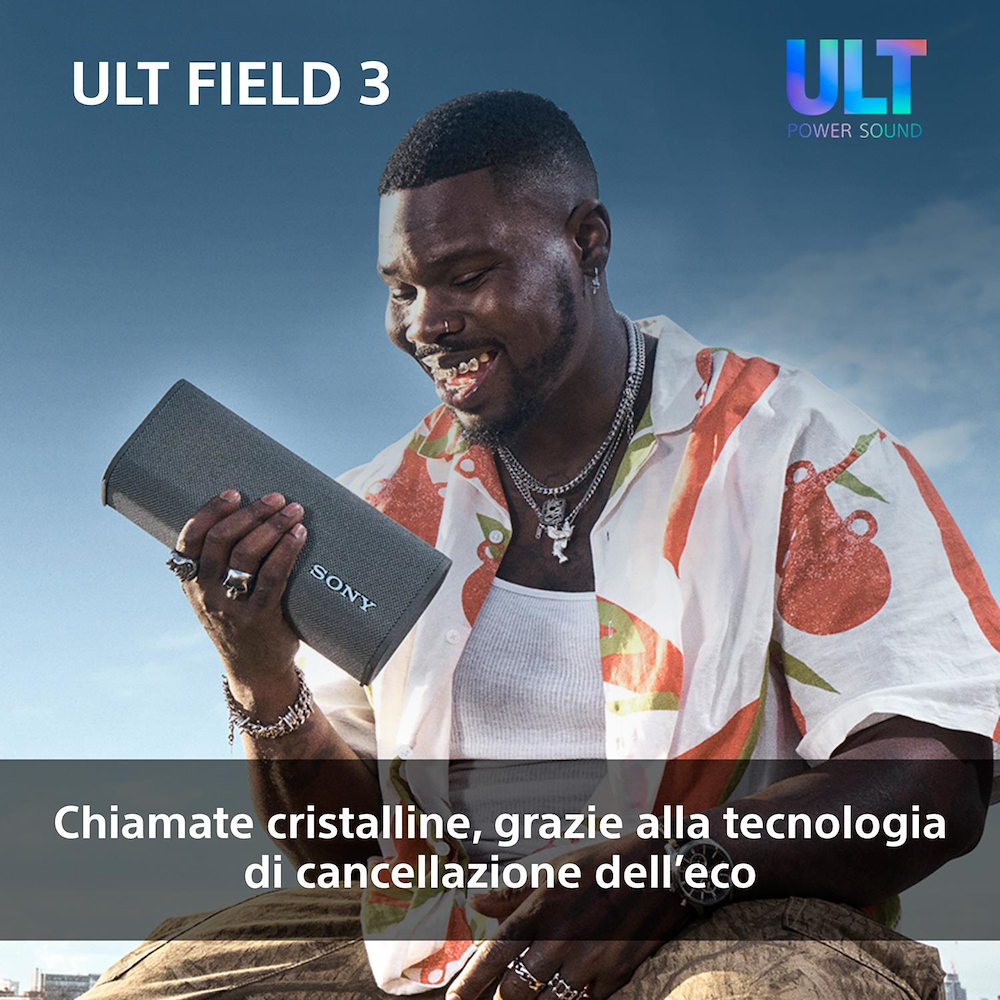 SONY SRSULT30B - Tragbarer Wireless Lautsprecher Schwarz