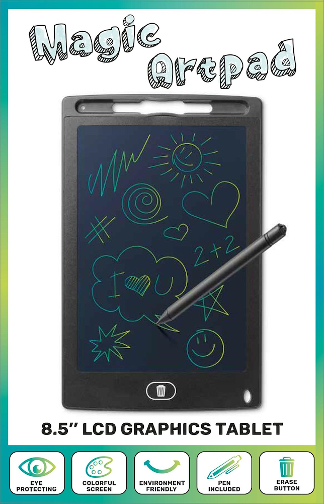 CELLULAR LINE GRAPHICTABLET1 - Grafiktablet mit LCD schwarz