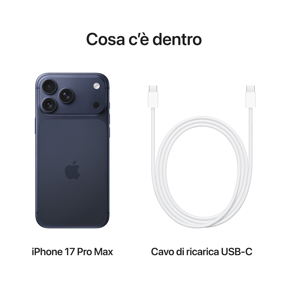 APPLE MFYP4QL/A - iPhone 17 Pro Max 256GB Blu Profondo