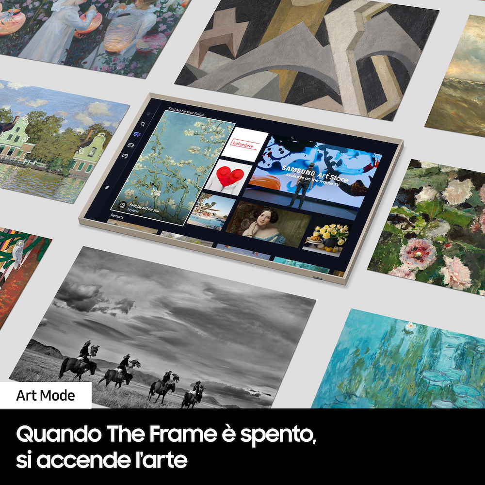 SAMSUNG QE32LS03CBUXZT - Samsung The Frame 32 Zoll QLED Smart TV