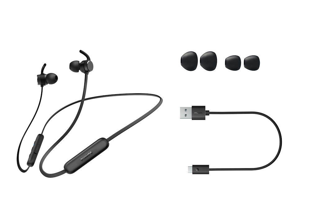 PHILIPS TAE1209BK - Cuffie in ear wireless Philips