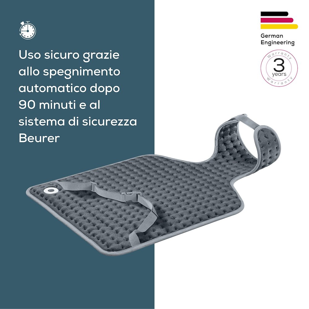 BEURER HK64 - Termoforo Morbido per Schiena