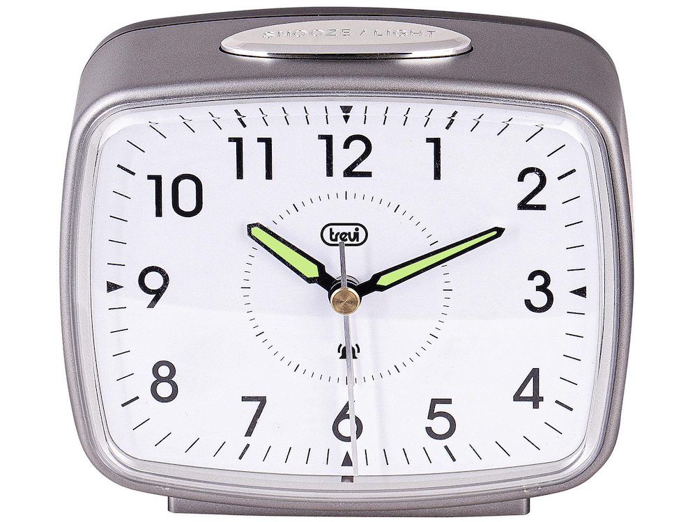 TREVI 0SL309810 - QUARZWECKER METALL GRAY