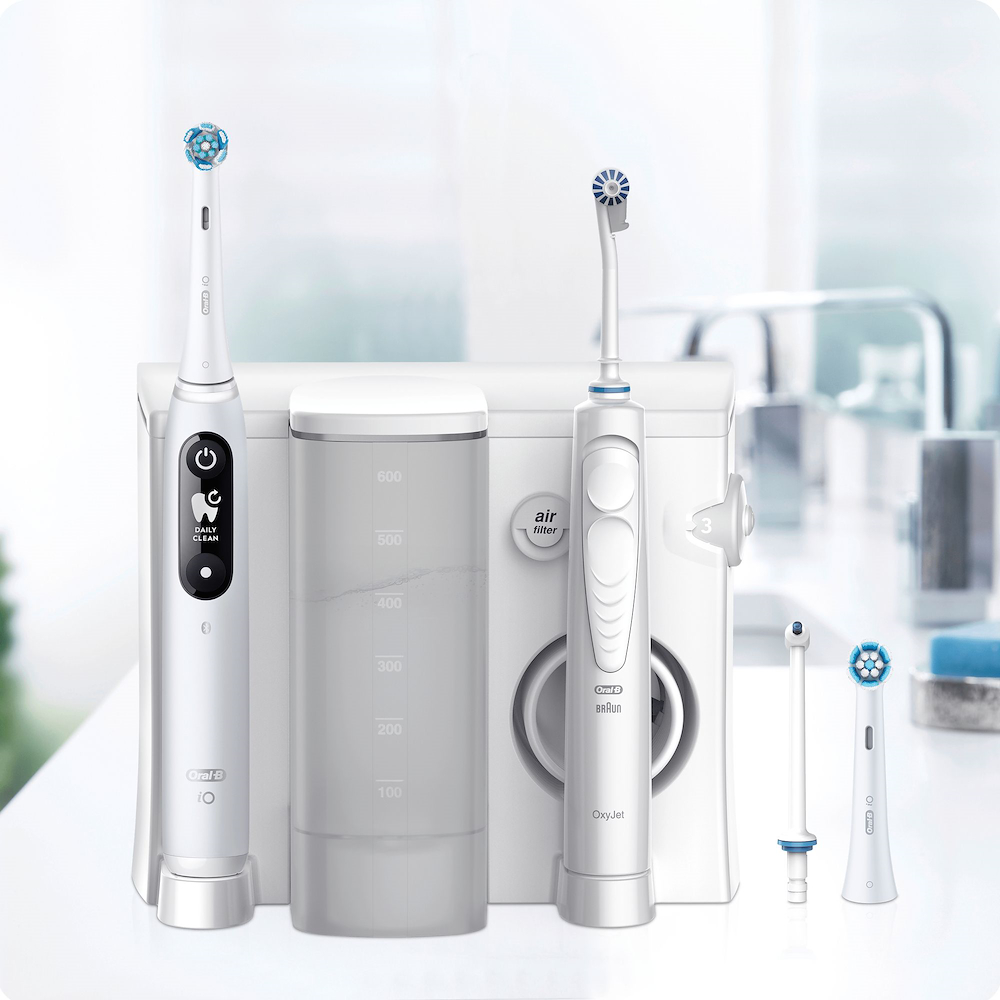 ORAL-B ORALCENTERIO6 - Oral-B Power Oral Center + iO6 Zahnpflegeset