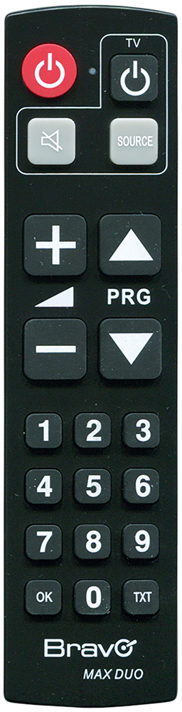 BRAVO 92602673 - Bravo Max Duo Programmierbare Fernbedienung