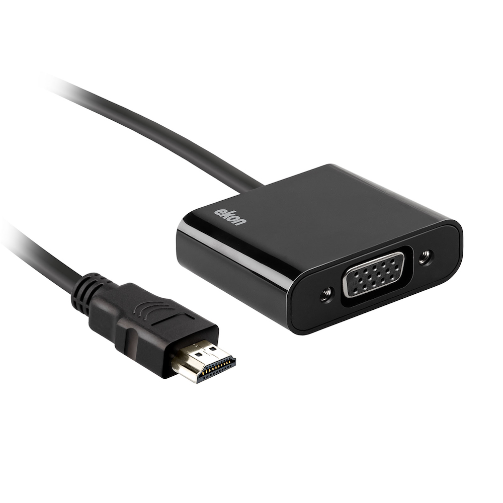 EKON ECVADHDMIVGAMF - 10 cm HDMI zu VGA Adapter